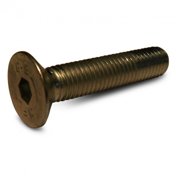 5 Stück Handgedrehte Griffschrauben M10x30mm - Dreieckskopf Kunststoff Schrauben Mit Brillant Muster